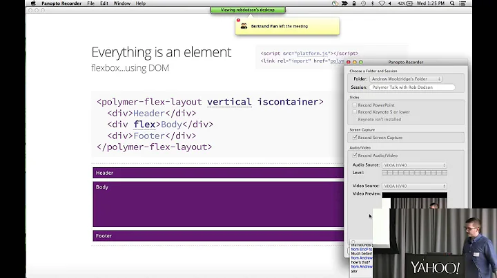 Polymer: Building Blocks for the Web with Rob Dods...