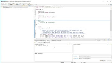 Version Control - committing and pushing changes from Eclipse to GitHub