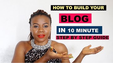 Start Your Blog From Scratch to Finish In 10 Minute With BlueHost(Blogging Tutorial for Beginners)