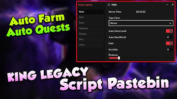 King Legacy Script Pastebin 2023 (Update 4.5.3) | Auto Farm, Auto Quest, Fly, Teleport