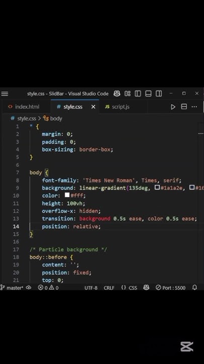 Responsive Sidebar using HTML, CSS, and JavaScript | Toggle Menu Design ...