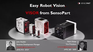 Easy. Robot. Vision. - VISOR® Vision Sensor from SensoPart