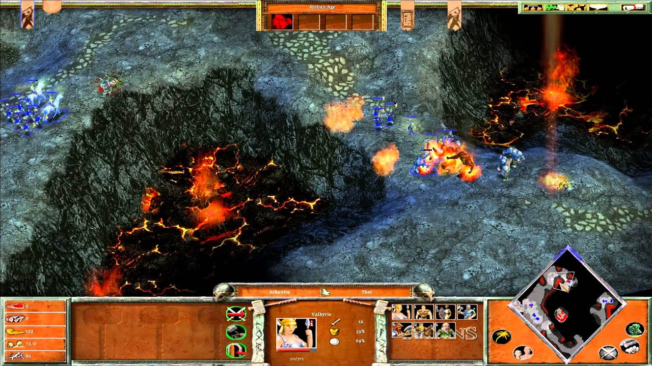 Old Check Description Age Of Mythology 29 Unlikely Heroes Titan Difficulty Youtube