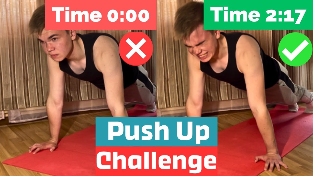 Push Up Challenge | You Should Try IT! (home workout) - YouTube