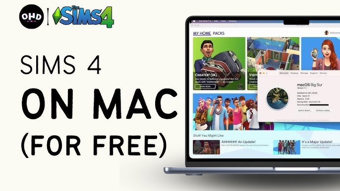 Sims 4 is now FREE! How to claim for Mac 