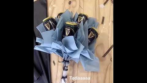 DIY Beer Bouquet for Dad