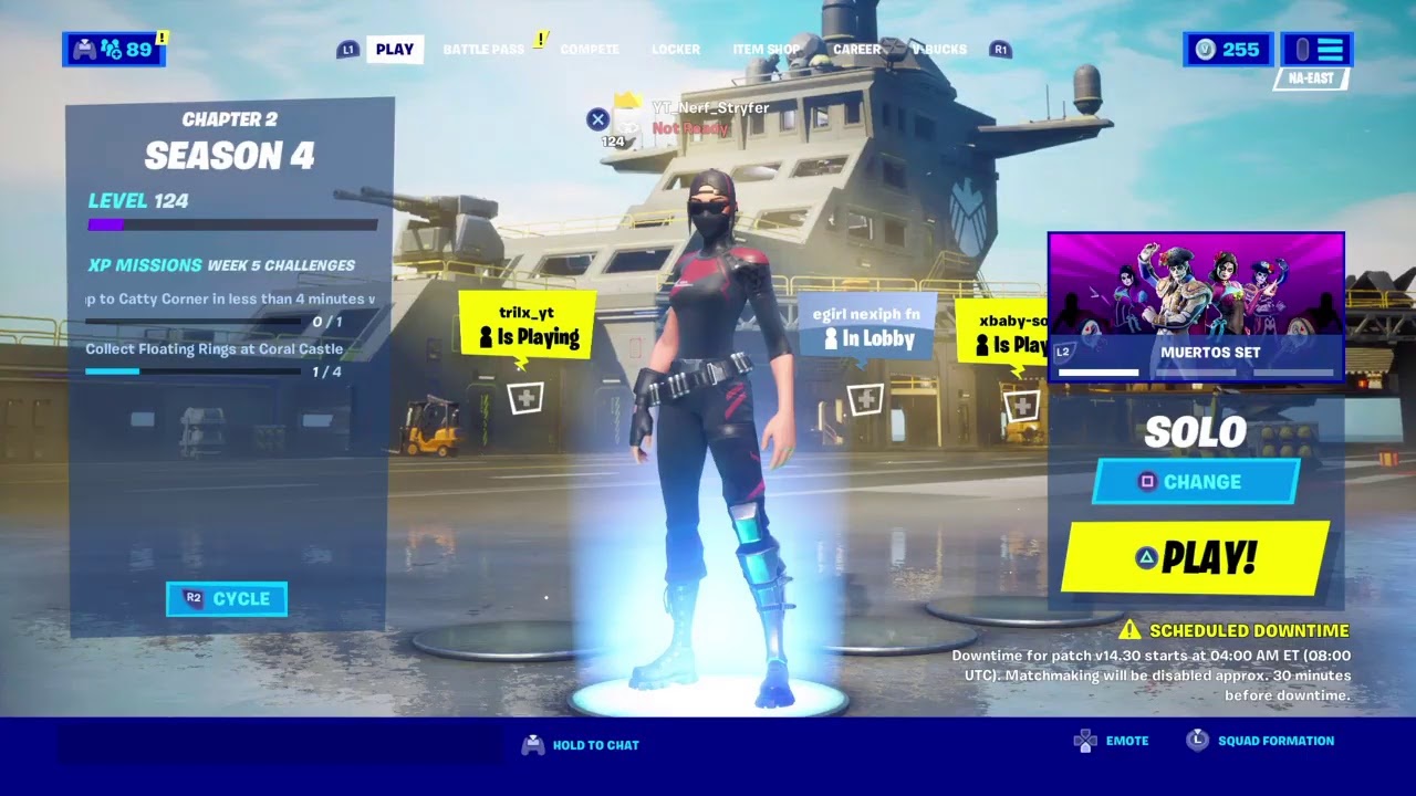 Fortnite Live Stream Playing with subs - YouTube