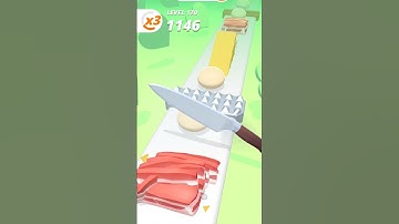 perfect Slices Game Video #cartoon #kids #perfectslicesgame #shorts #shortfeed #games