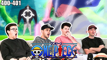 THIS IS INSANE...One Piece Sabaody Episodes 400-401 | Reaction/Review