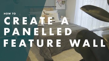 How To Create A VJ Panel Feature Wall - Bunnings Warehouse