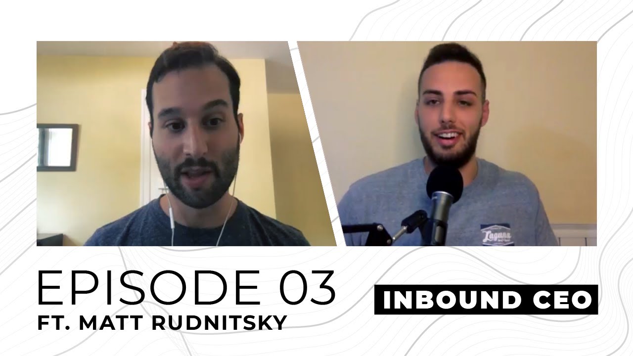 Matt Rudzinski Matt Rudnitsky, Founder @ Platypus Publishing | Episode 3 | Inbound CEO ...