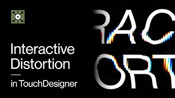 INTERACTIVE DISTORTION | TouchDesigner Tutorial