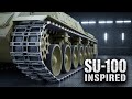 How I Made This Tank in Blender!(inspired by the legendary Soviet SU-100!)