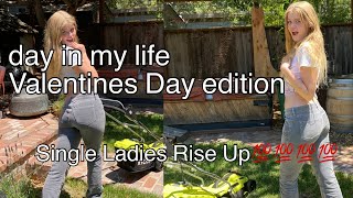 Single and Thriving on Valentines Day!!! | productive college day in my life (vlog)