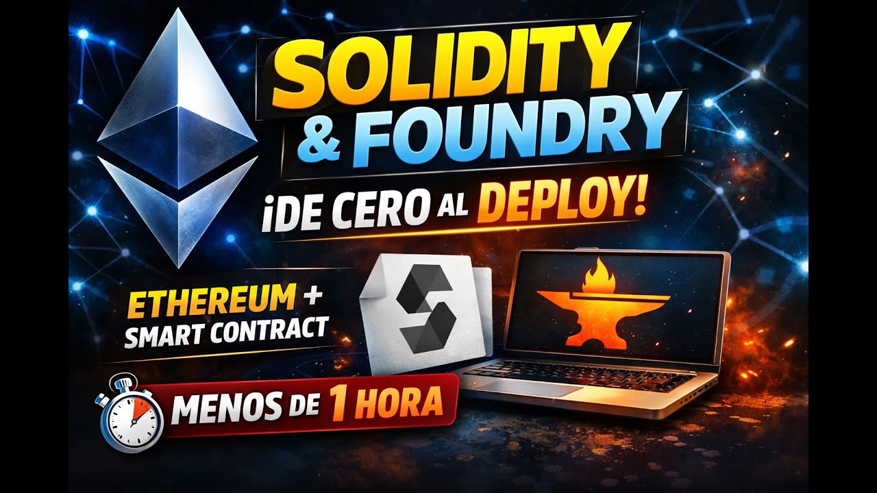 Desarrollo blockchain con Solidity y Foundry