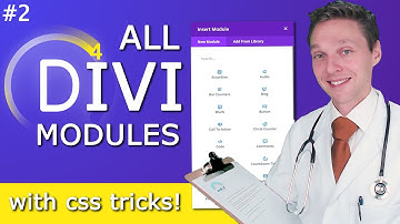 All Divi Modules Overview incl. CSS Tricks - Part 2