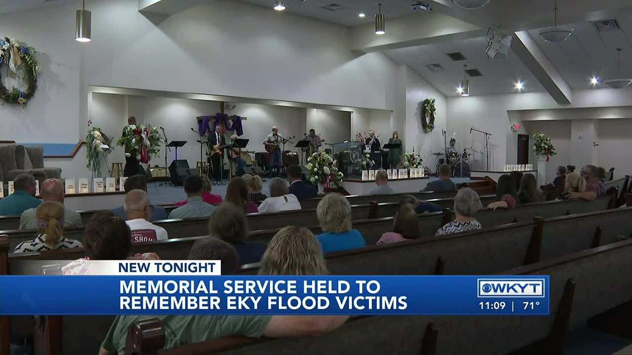 WATCH | Memorial service remembers Eastern Kentucky flood victims