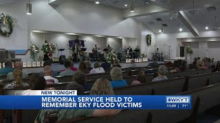 WATCH | Memorial service remembers Eastern Kentucky flood victims