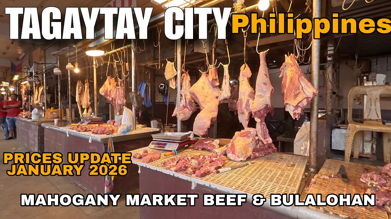 TAGAYTAY CITY-MAHOGANY MARKET AND BULALOHAN PRICE UPDATE JANUARY 2026[4k]walking tour 
