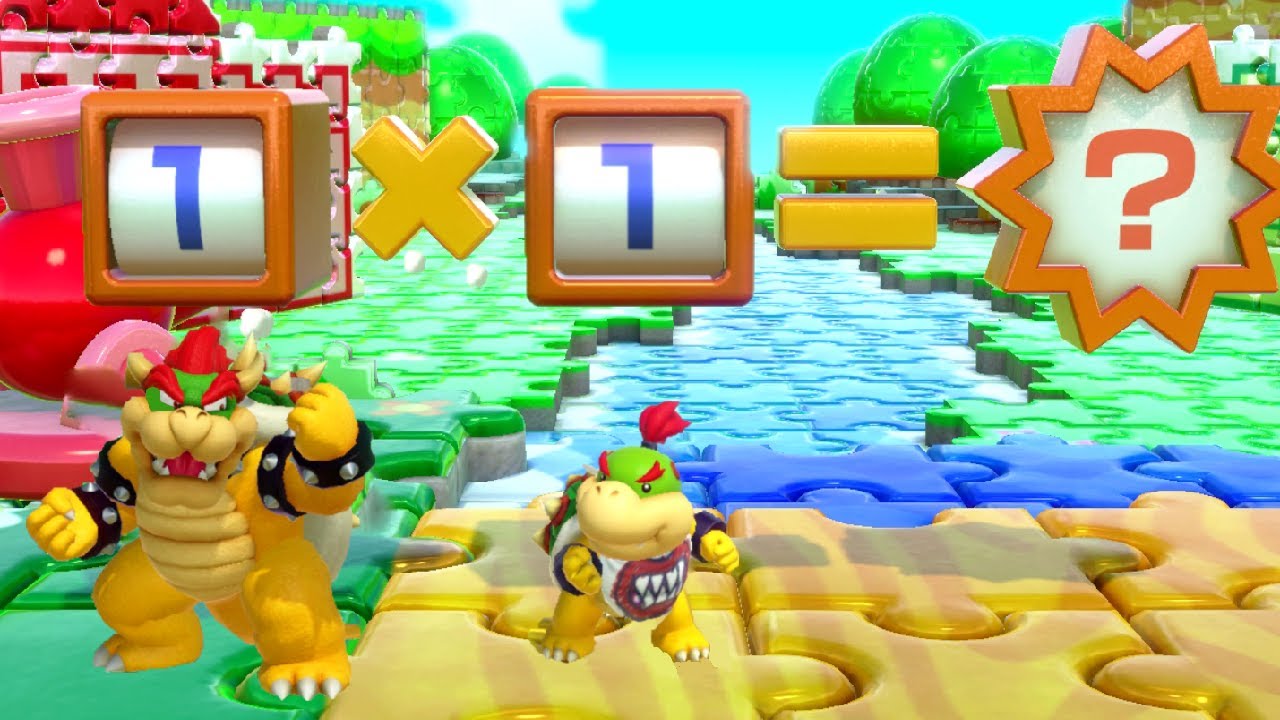 Super Mario Party - Bowser vs All Brainy Minigames