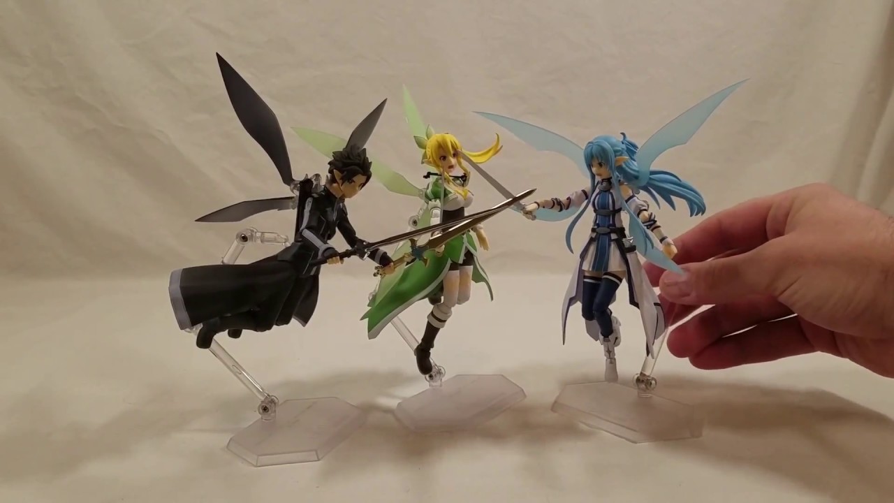 Figma 314 Leafa Sword Art Online II Unboxing - YouTube