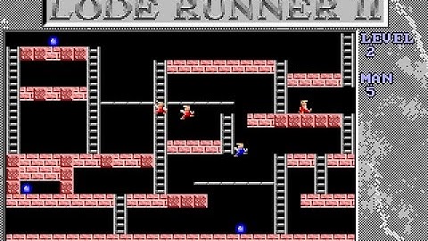 Lode Runner 2 v2.1 (Dos game 1992)