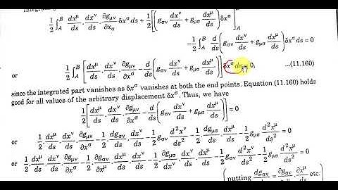 Geodesic equation of tensor