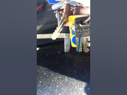 03 honda pilot gear shift stuck - YouTube