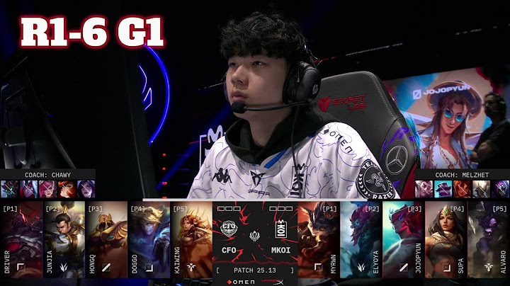 CFO vs MKOI - Game 1 | Round 1 LoL MSI 2025 Main Stage | CTBC Flying Oyster vs Movistar KOI G1 full