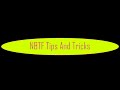Tips and tricks  roblox nbtf