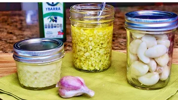 ¿Cómo se conserva el ajo sin congelarlo?