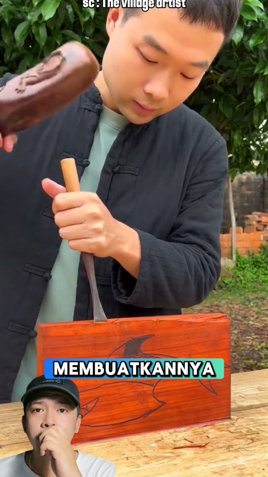 MEMBUATKAN PISAU UNTUK KAKEK ? #dubbing #funny #shorts