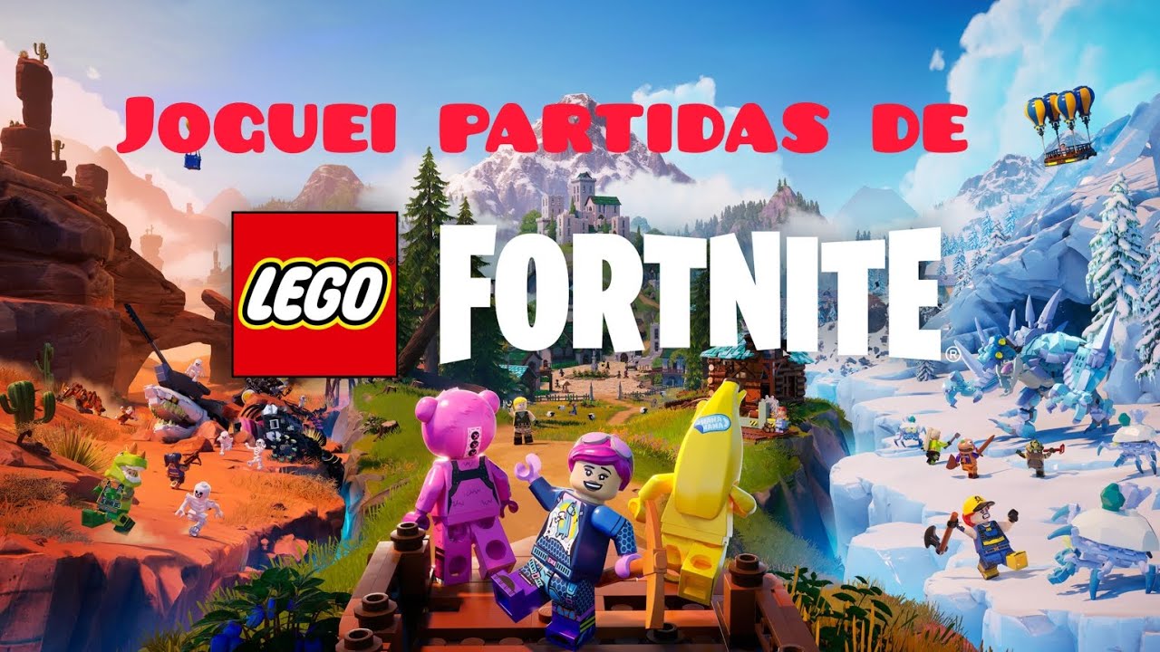 sim, eu voltei a jogar FORTNITE 