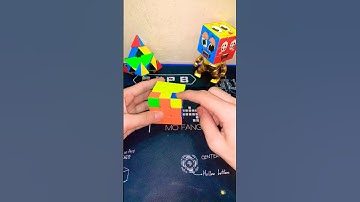 It is impossible to solve a cube with corner twist but did you knaw #impossiblecube #cubers