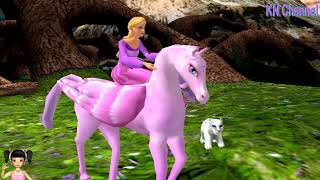 Thơ Nguyễn chơi game cuộc giải cứu thế giới của Barbie và ngựa pony tập 1