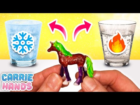 Magical Colour-Changing Unicorn Painting With Carrie Hands | Craft Videos For Kids