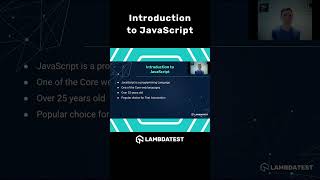 Full What is JavaScript 👨‍💻 | Introduction to JavaScript  |  TestMu AI #shorts News