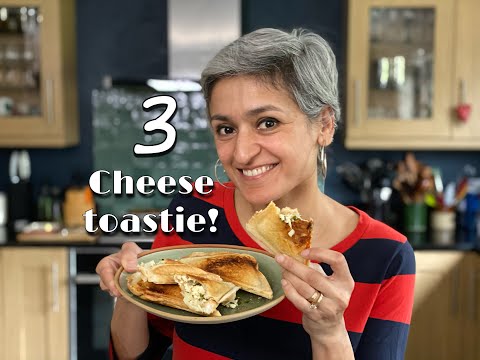 3 CHEESE TOASTIE  Delicious cheese sandwich  Quick exciting lunch  Food with Chetna