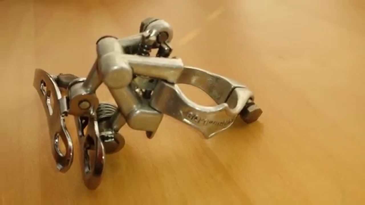 Dérailleur Avant Campagnolo Nouveau Record Des Années 70 - Pour Vélo De Course Vintage, Occasion Bon état