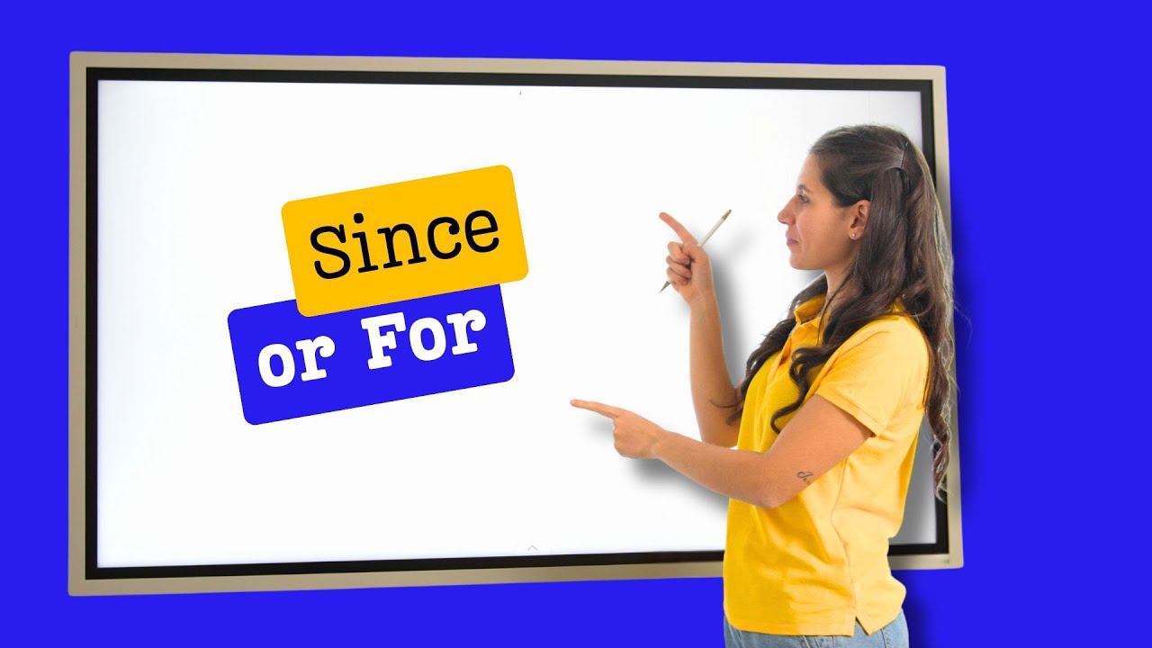 Since or for? Quale scegliere tra i due? Scoprilo in questo video e migliora il tuo Inglese!