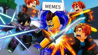 The Strongest Battlegrounds Funny Moments MEMES | Anime Battle | Brookhaven Lututu