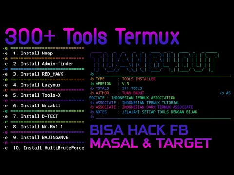 Cara Instal Tools TUANB4DUT