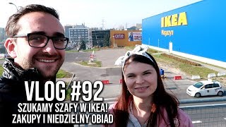 SZUKAMY SZAFY W IKEA! ZAKUPY I NIEDZIELNY OBIAD • VLOG #92