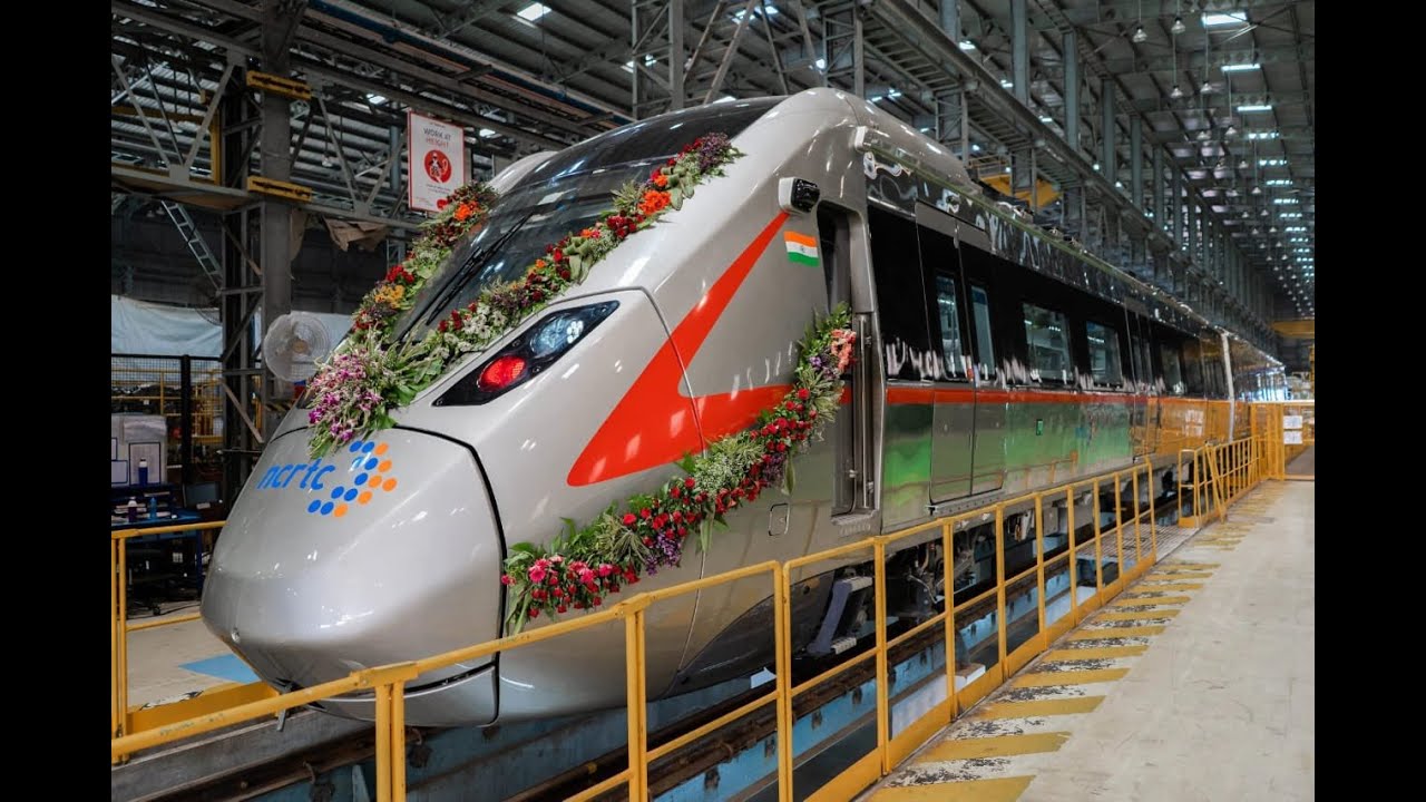 India's First Regional Rapid Train 'Nammo Bharat' Hits The Tracks!