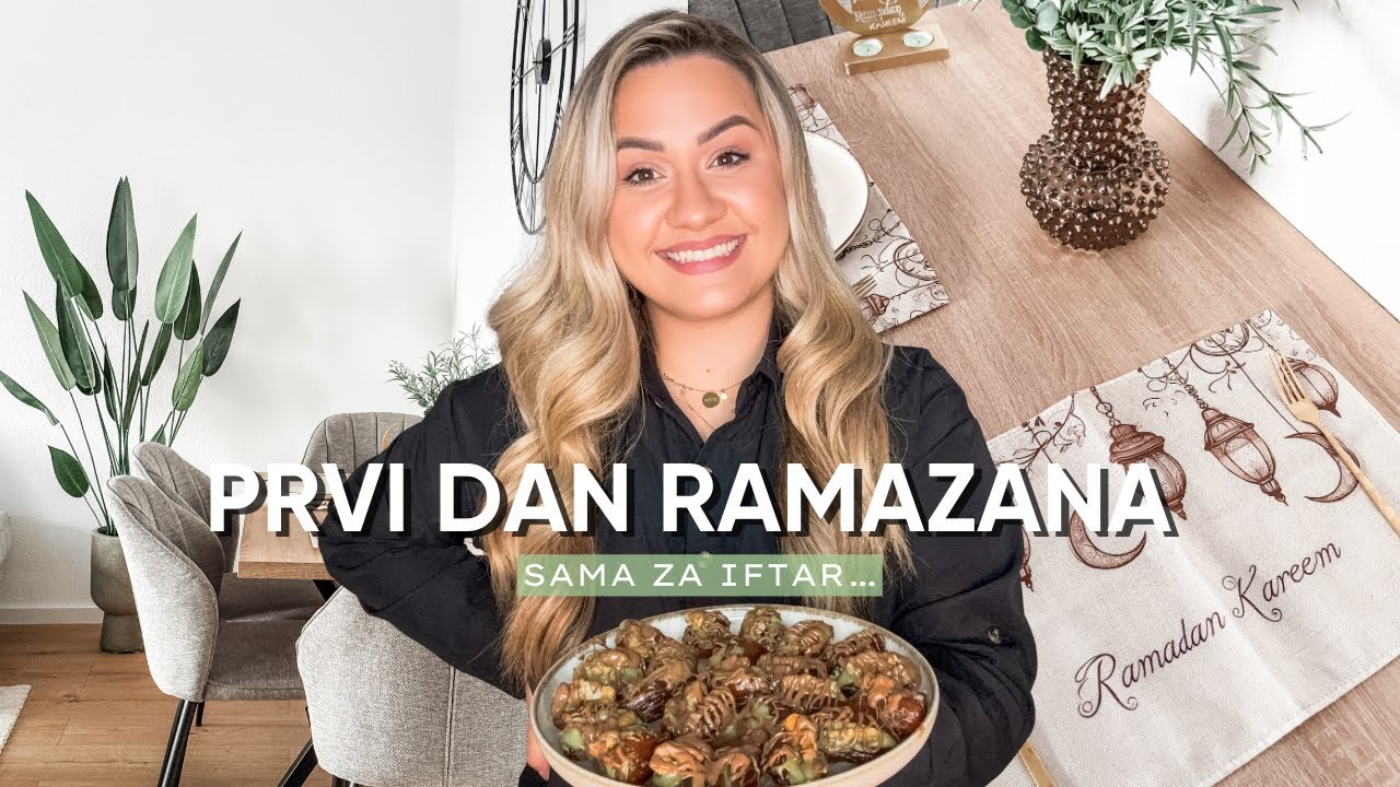 Prvi dan Ramazana 🌙 Sama za prvi iftar u Austriji 🇦🇹