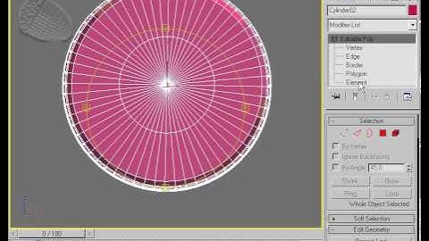 Modeling a car tire in 3D Studio Max Tutorial
