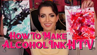 How To Make Alcohol Ink Heat Transfer Vinyl