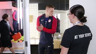 OLYMPIC TEAM OUTFITTING