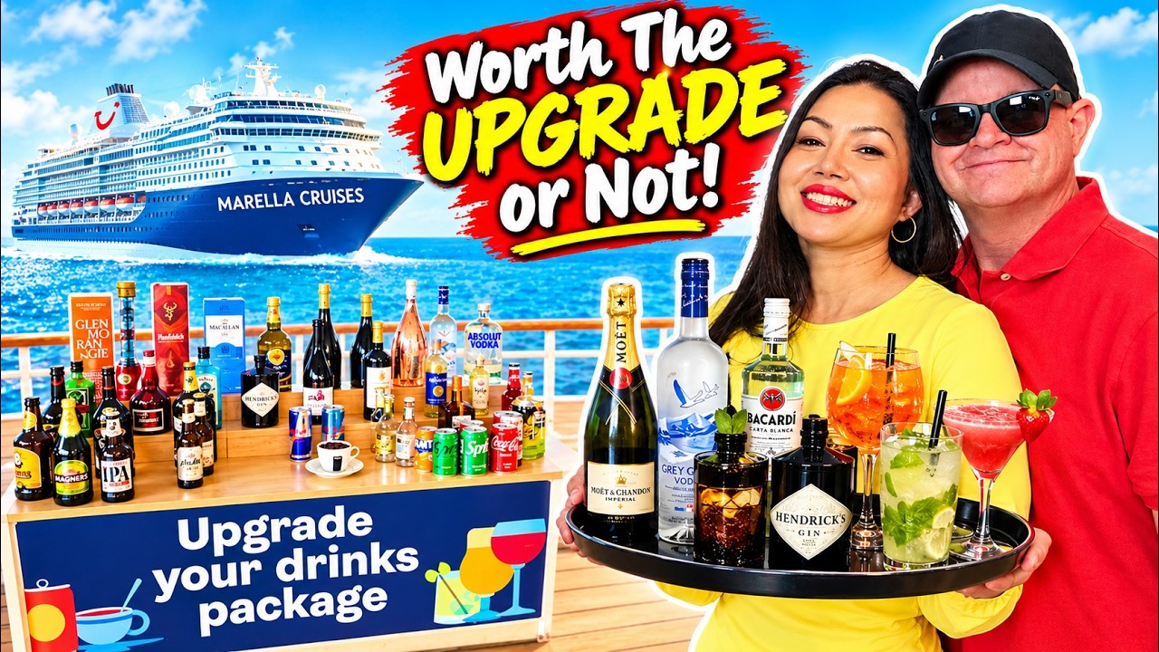 Marella Cruises Drink Packages PREMIUM Vs All inclusive!