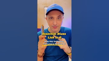 The BEST C Harmonica Lick for Blues (Beginners & Beyond)